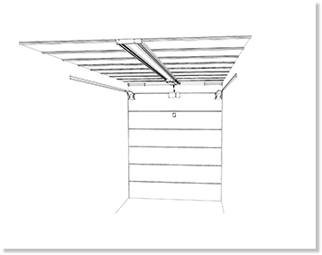 Doorlift system shadow