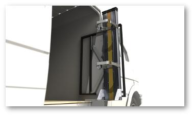 FLC scissors assembly side door model SH